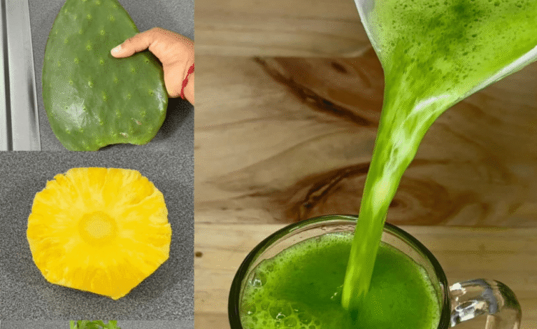 Delicioso Elixir Saludable de Nopal y Piña – ¡Descubre su Poder!